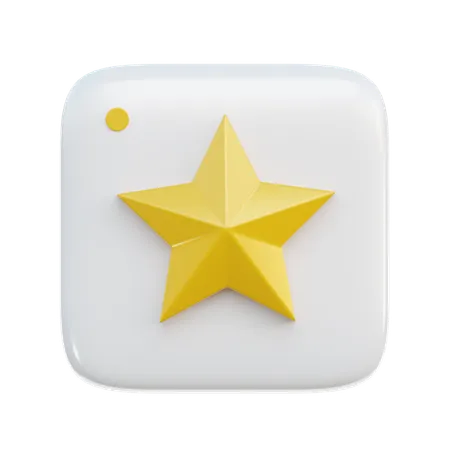 Star  3D Icon