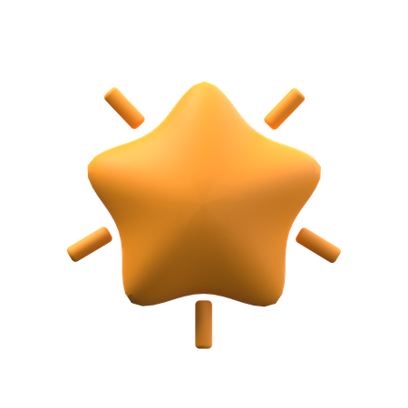 Star  3D Icon