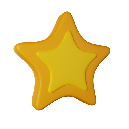 Star  3D Icon