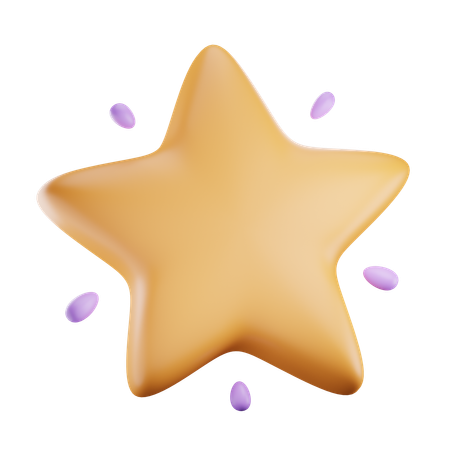 Star  3D Icon