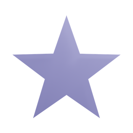 Star  3D Icon