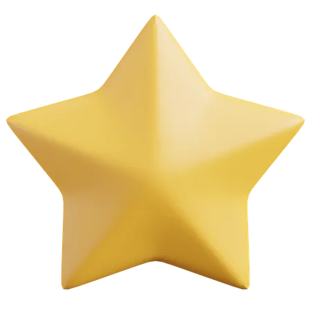 Star  3D Icon