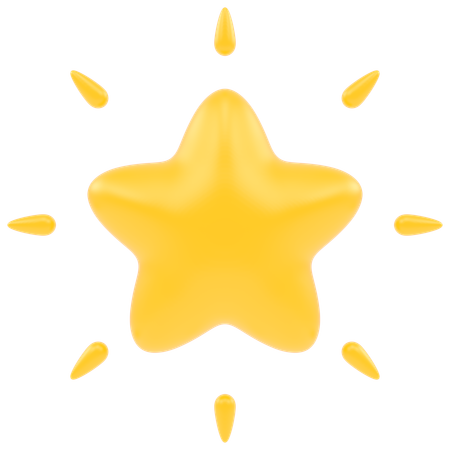 Star  3D Icon