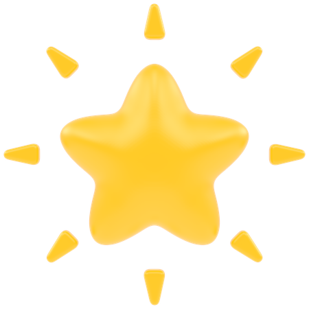 Star  3D Icon