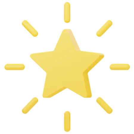 Star  3D Icon