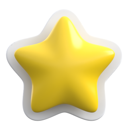 Star  3D Icon