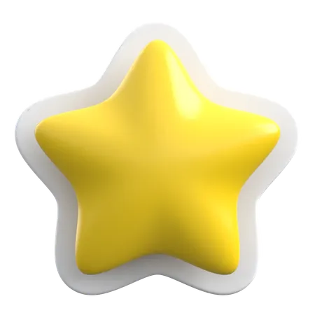 Star  3D Icon