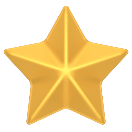 Star  3D Icon