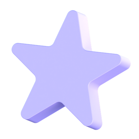 Star  3D Icon