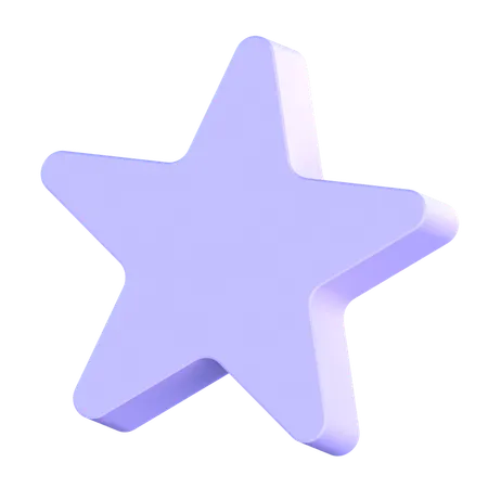 Star  3D Icon