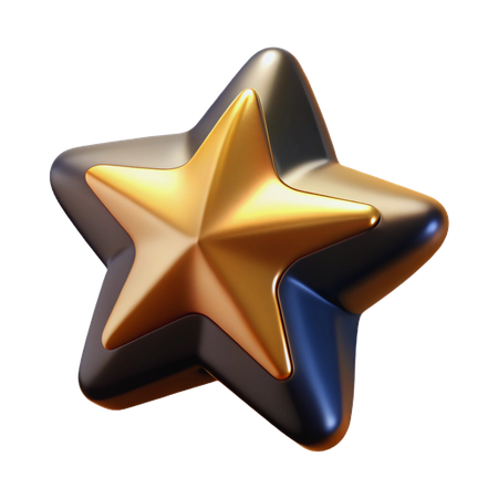 Star  3D Icon