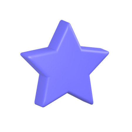 Star  3D Icon