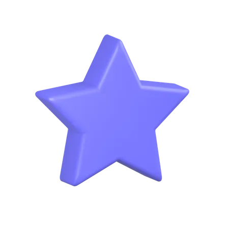 Star  3D Icon