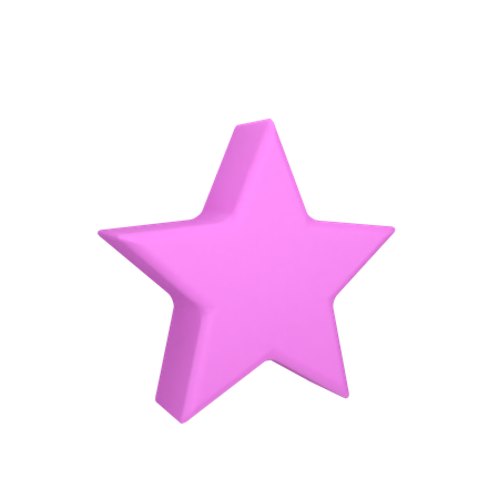 Star  3D Icon