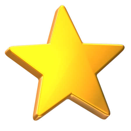 Star  3D Icon