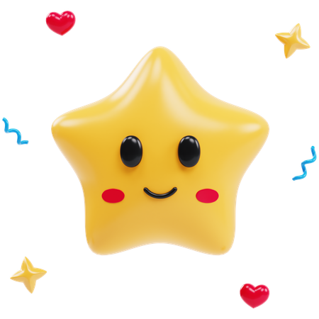 Star  3D Icon