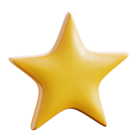 Star  3D Icon