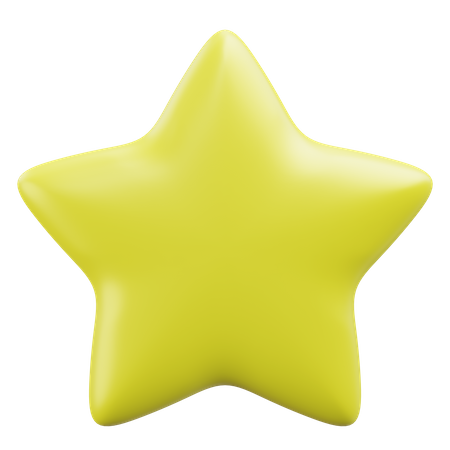 Star  3D Icon