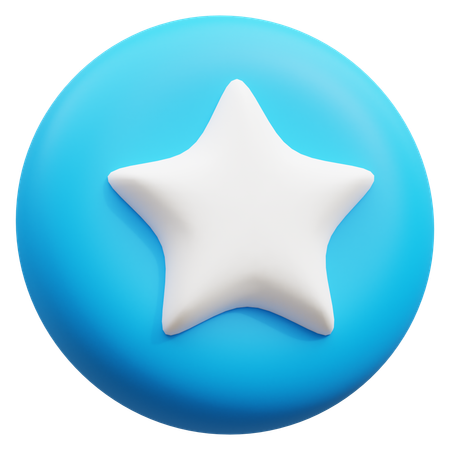 Star  3D Icon