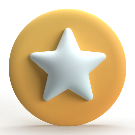 Star  3D Icon