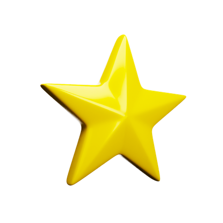 Star  3D Icon