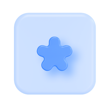 Star  3D Icon