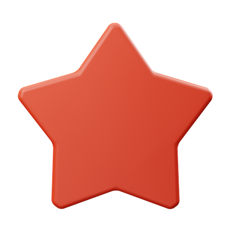 Star  3D Icon