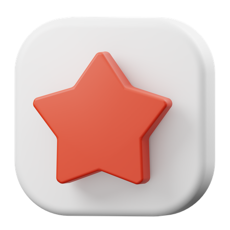 Star  3D Icon