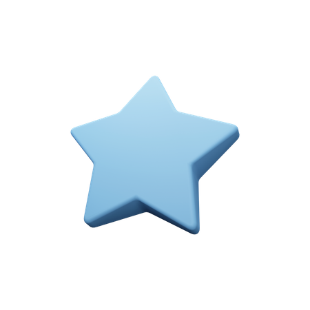 Star  3D Icon