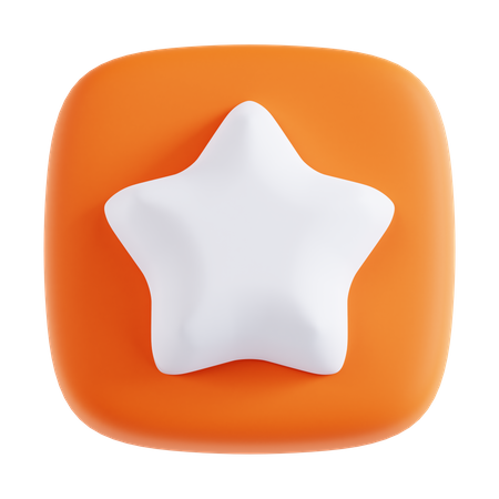 Star  3D Icon
