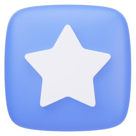 Star  3D Icon