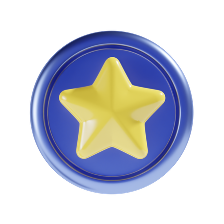 Star  3D Icon