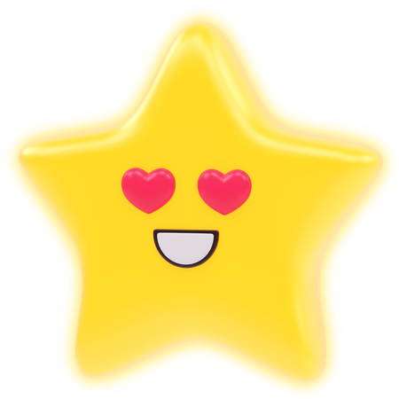 Star  3D Sticker