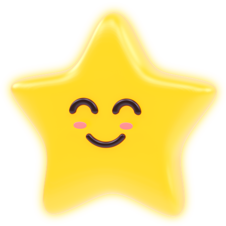 Star  3D Sticker