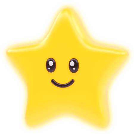 Star  3D Sticker