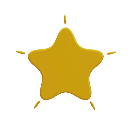 Star 5 Corner  3D Icon