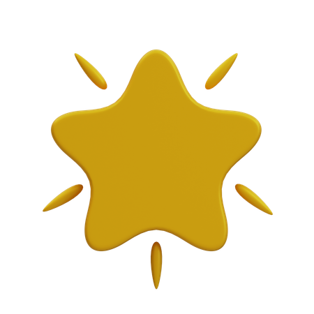 Star 5 Corner  3D Icon