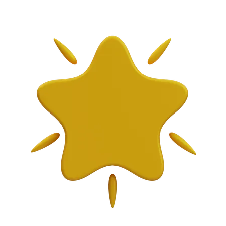 Star 5 Corner  3D Icon