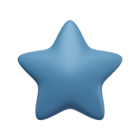 3 D Render Illustration Review Star 3D Icon