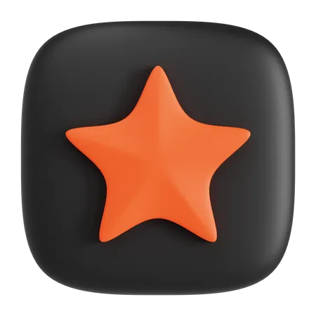 Star 3D Icon
