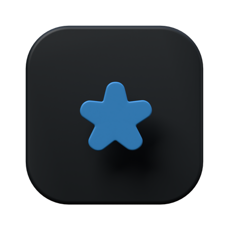 Star  3D Icon