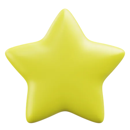 Star Weather 3 D Icon Illustration With Transparent Background 3D Icon
