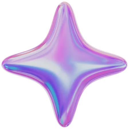 Star Abstract  3D Icon
