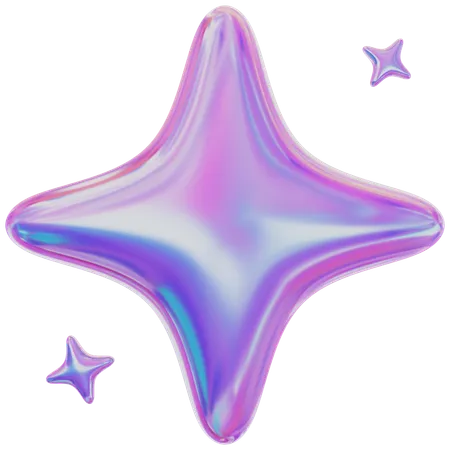 Star Abstract  3D Icon