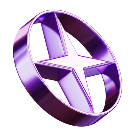 Star Abstract Star  3D Icon