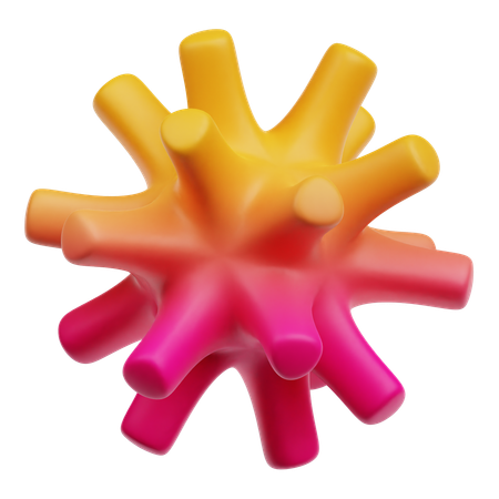 Star Abstract  3D Icon