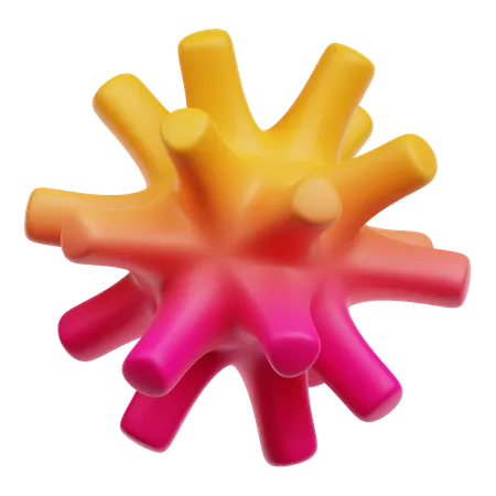 Star Abstract  3D Icon