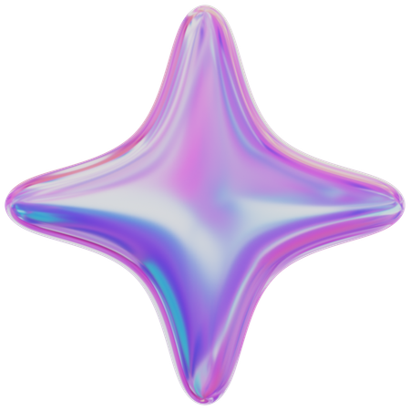 Star Abstract  3D Icon