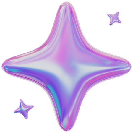 Star Abstract  3D Icon