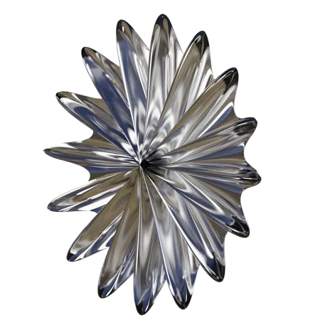 3 D Glass Star Abstract Shape 3D Icon